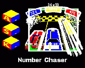 Number Chaser (19xx)(Acornsoft - ASK) screen shot title